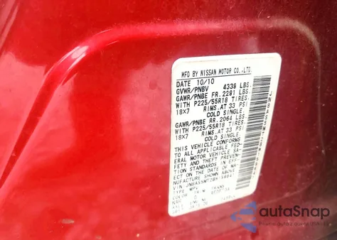 2011 Nissan Rogue S z USA, uszkodzony, nr VIN JN8AS5MT2BW159641